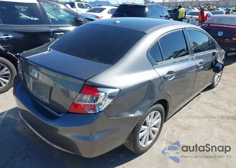 2012 Honda Civic Ex-L z USA, uszkodzony, nr VIN 2HGFB2F98CH504562